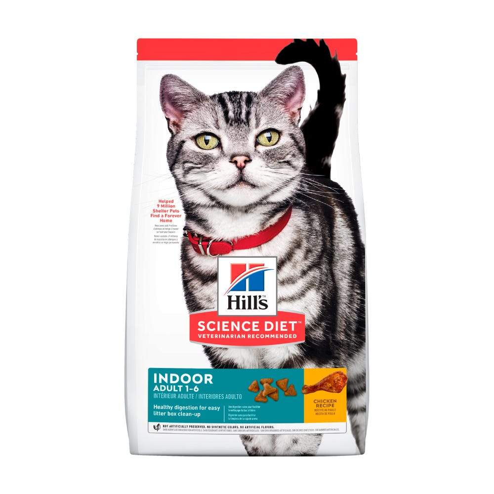 HILL'S SCIENCE DIET - Alimento Seco Para Gato Adulto Indoor 7 Kg