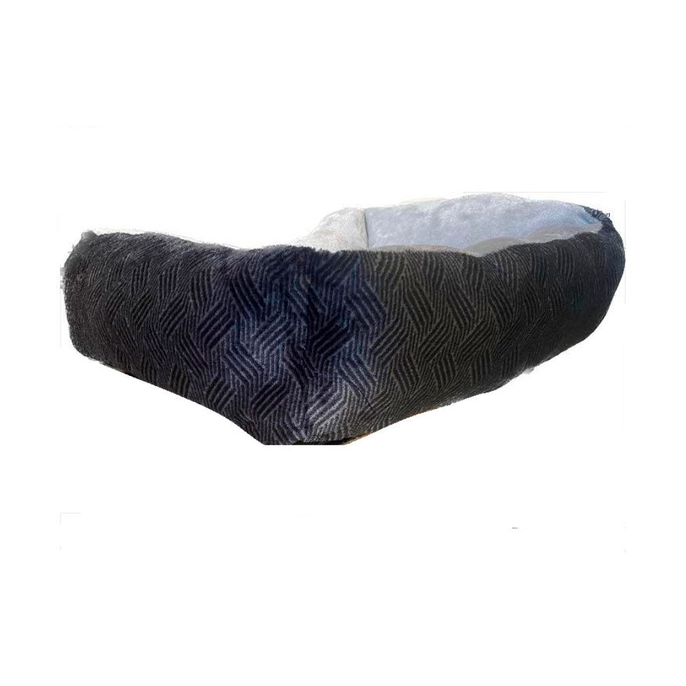 K&H - Cama Para Perro Cozy Negra 64X51 cm