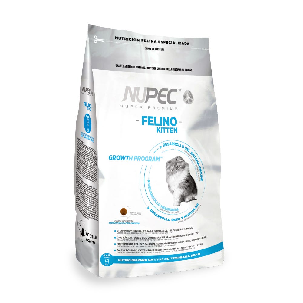 NUPEC - Kitten Alimento Seco Para Gatito 3 kg