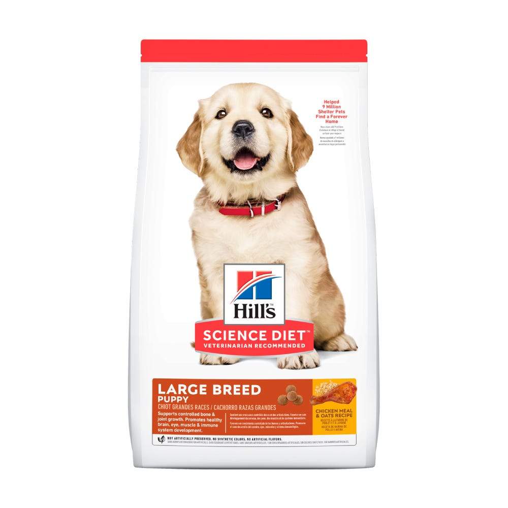 HILL'S SCIENCE DIET - Large Breed Alimento Seco Para Perro Cachorro Razas Gigantes 7 Kg