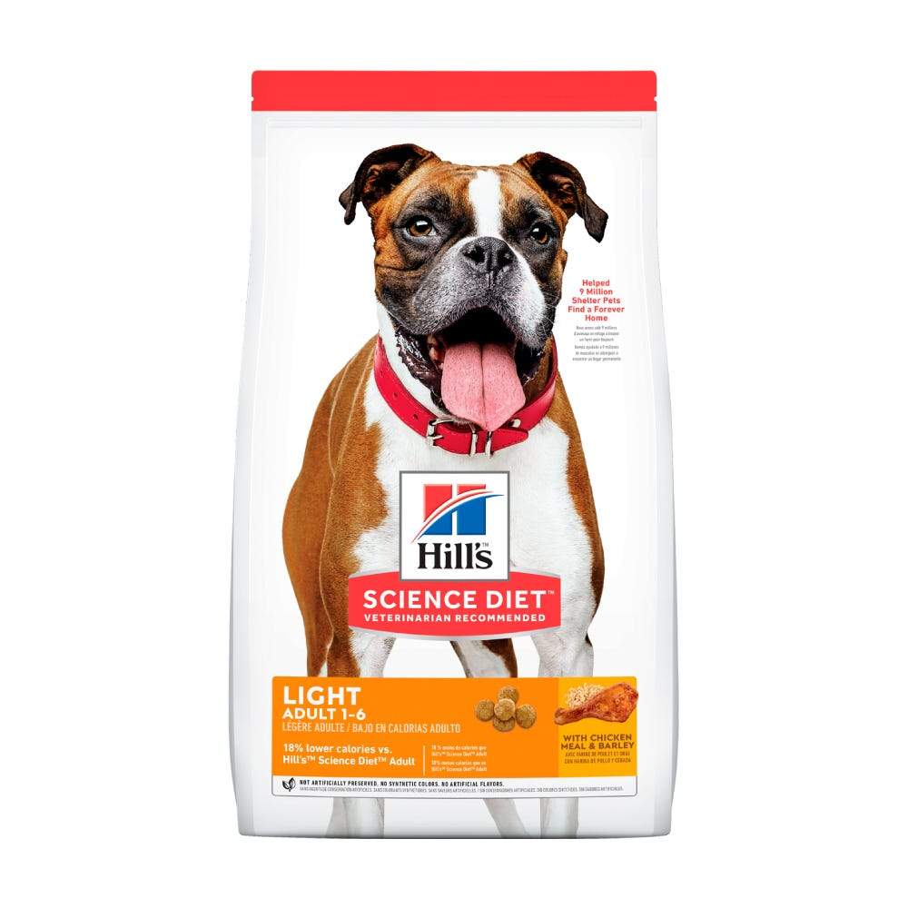 HILL'S SCIENCE DIET - Light Alimento Seco Para Perro Adulto 6.8 Kg