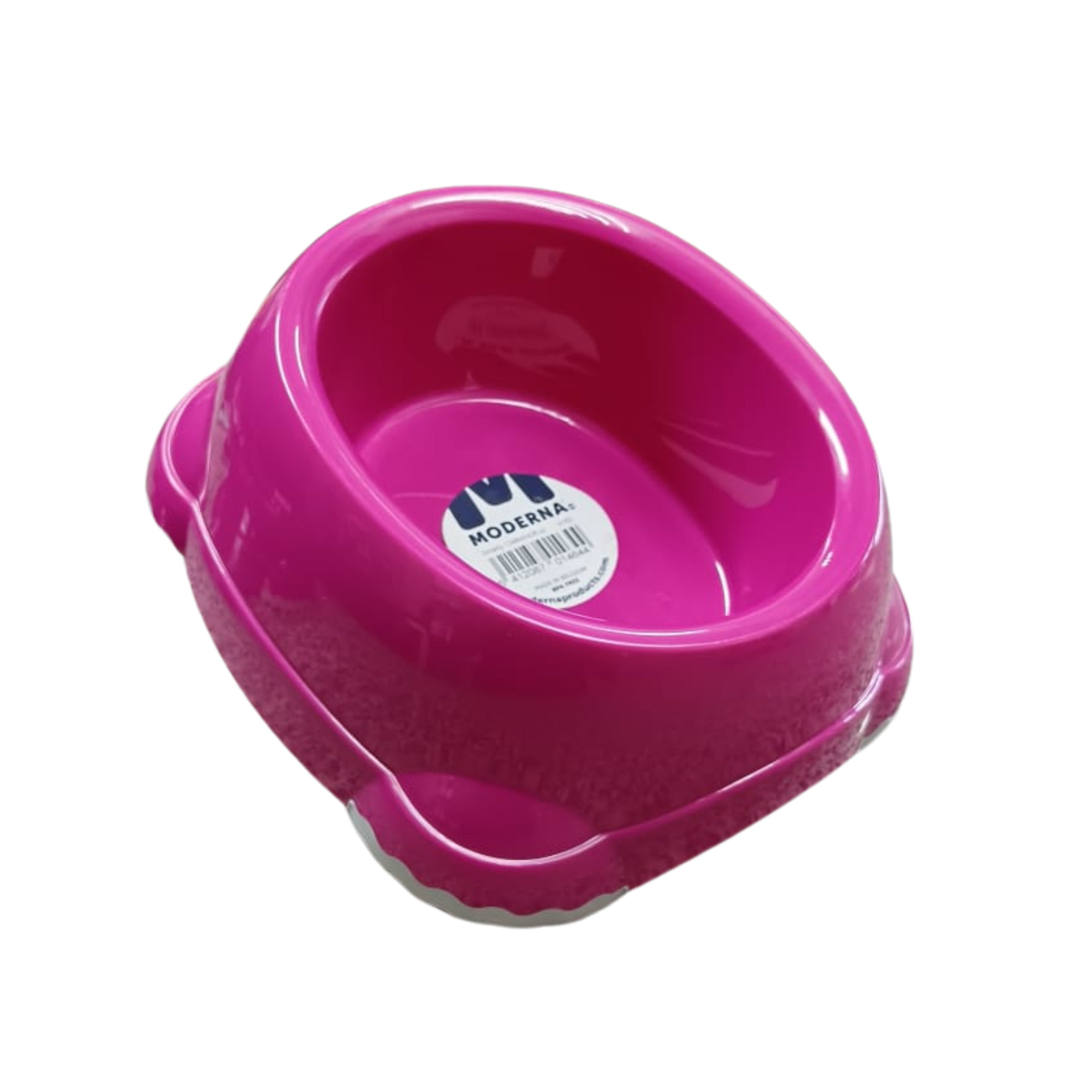 Four Paws - Plato De Comida Para Mascotas Smarty Bowl GDE Rosa 1248 ml