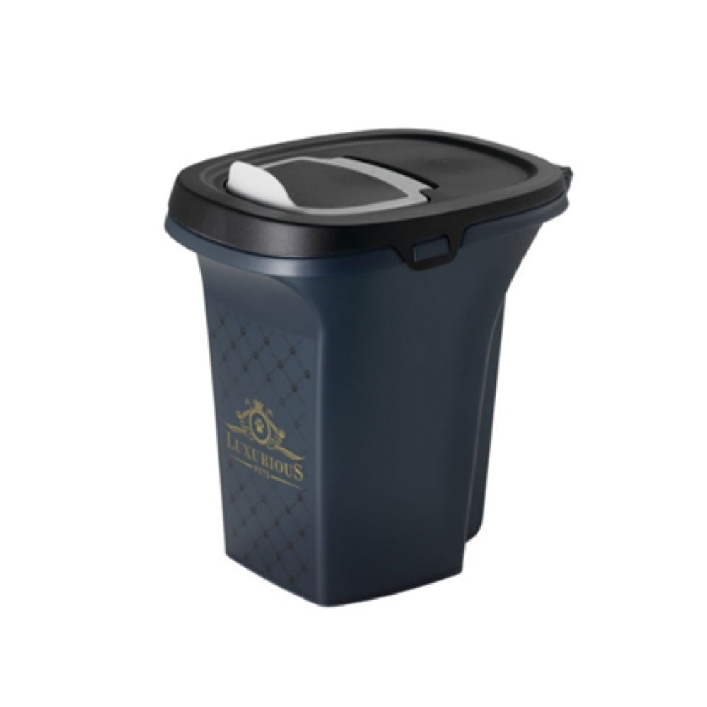 MODERNA - Contenedor de Alimento Para Perro Negro Chico 6 L / 4 Kg