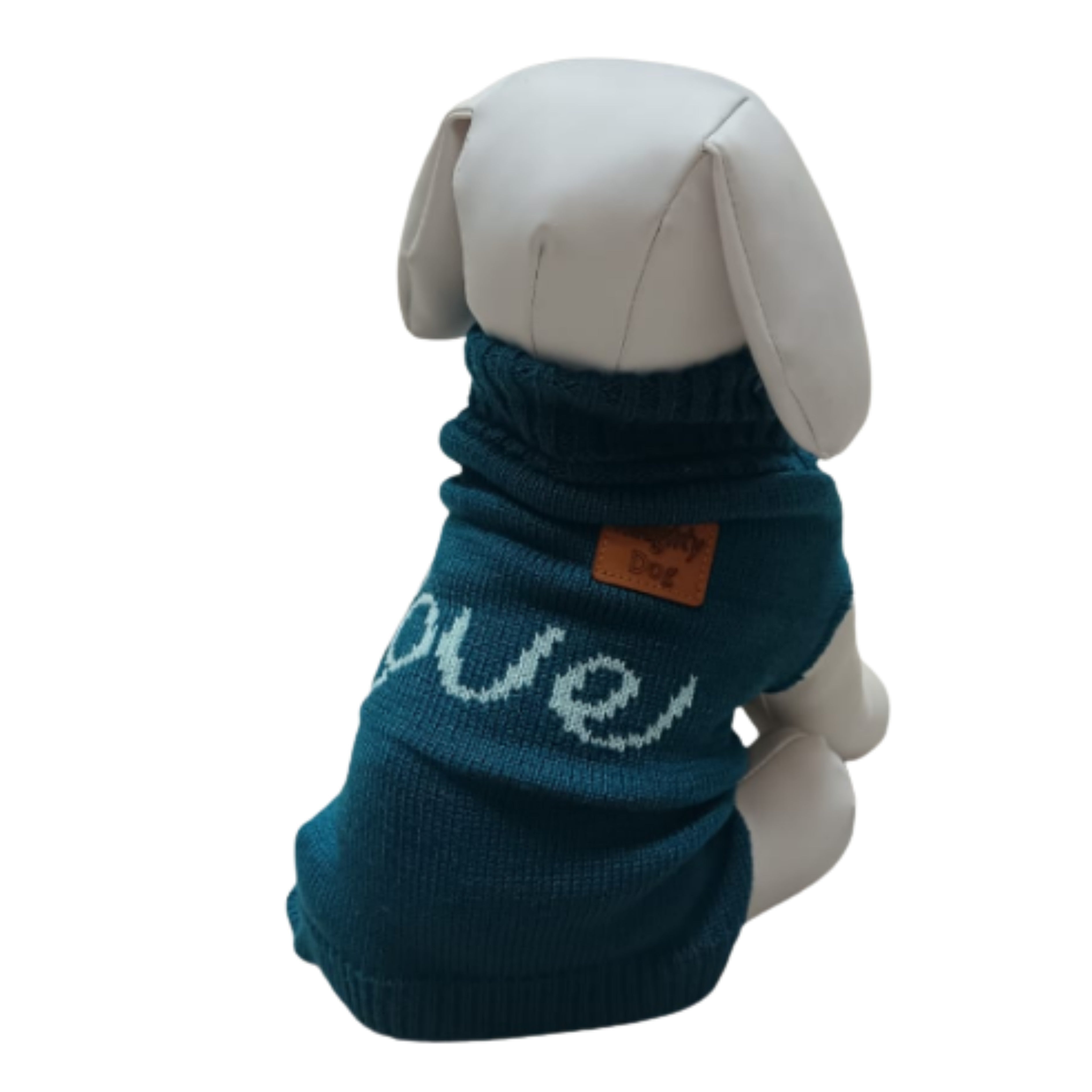 Naughty Dog - Suéter Para Perro Capa Color Verde Love XCH