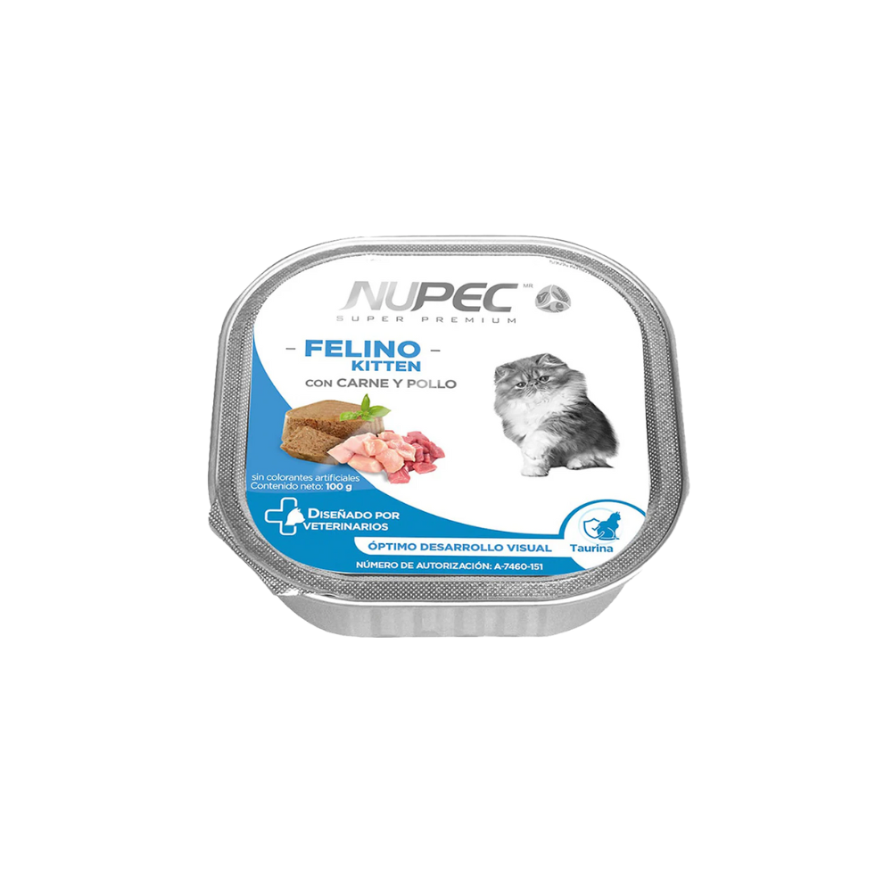 NUPEC - Kitten Alimento Húmedo Para Gatito Lata De 100 g