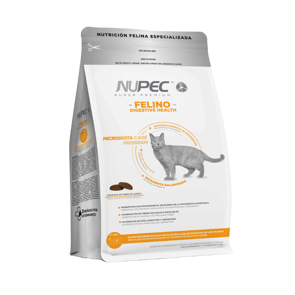 NUPEC - Alimento Seco Para Gato Adulto Problemas Digestivos 3 Kg