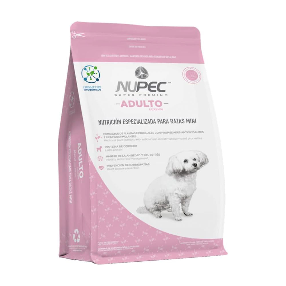 NUPEC - Alimento Seco Para Perro Adulto Razas Minis 1 Kg