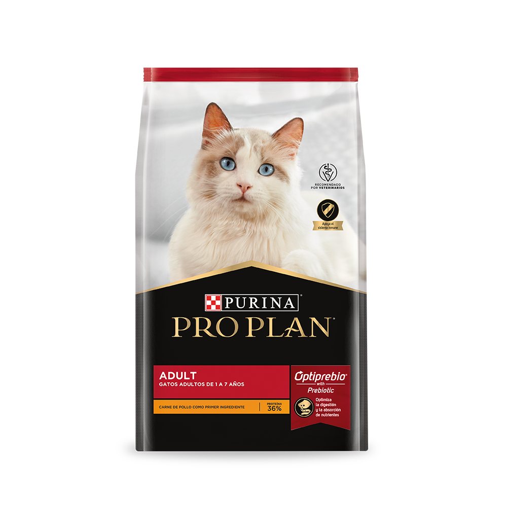 PRO PLAN - Alimento Seco Para Gato Adulto Receta Pollo y Arroz 7.5 Kg