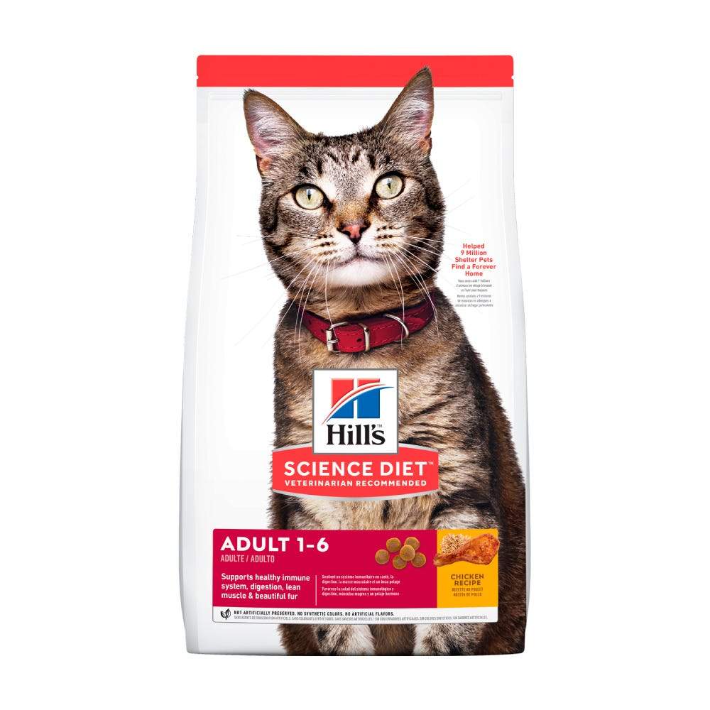 HILL'S SCIENCE DIET - Alimento Seco Para Gato Adulto 3.17 Kg