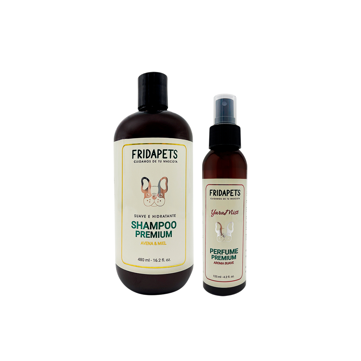Frida Pets Premium Shampoo y Perfume