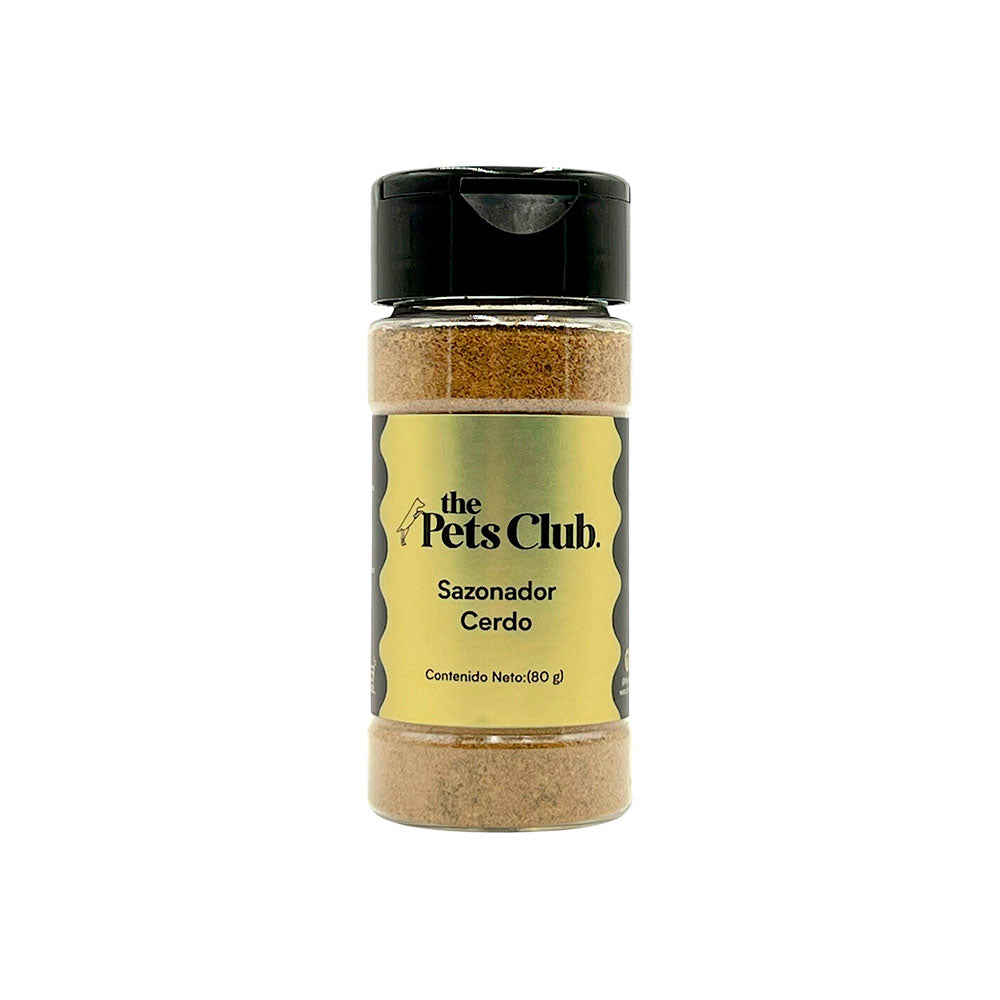 PETS CLUB - Sazonador Para Alimento De Perro Sabor Cerdo 90 g