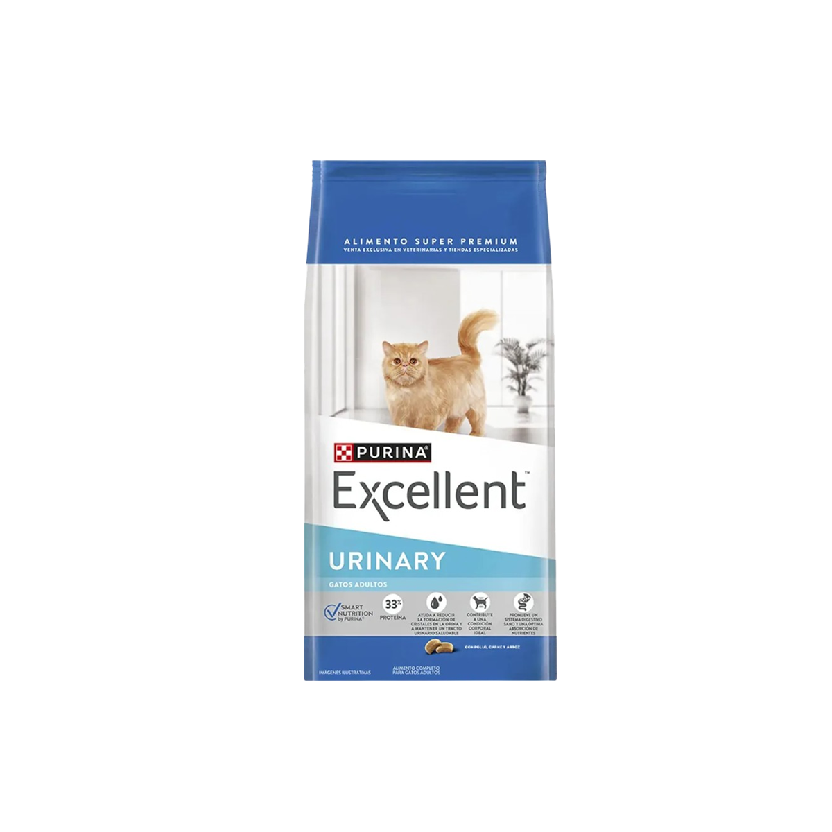 Excellent gato adulto urinary - 7.5 KG