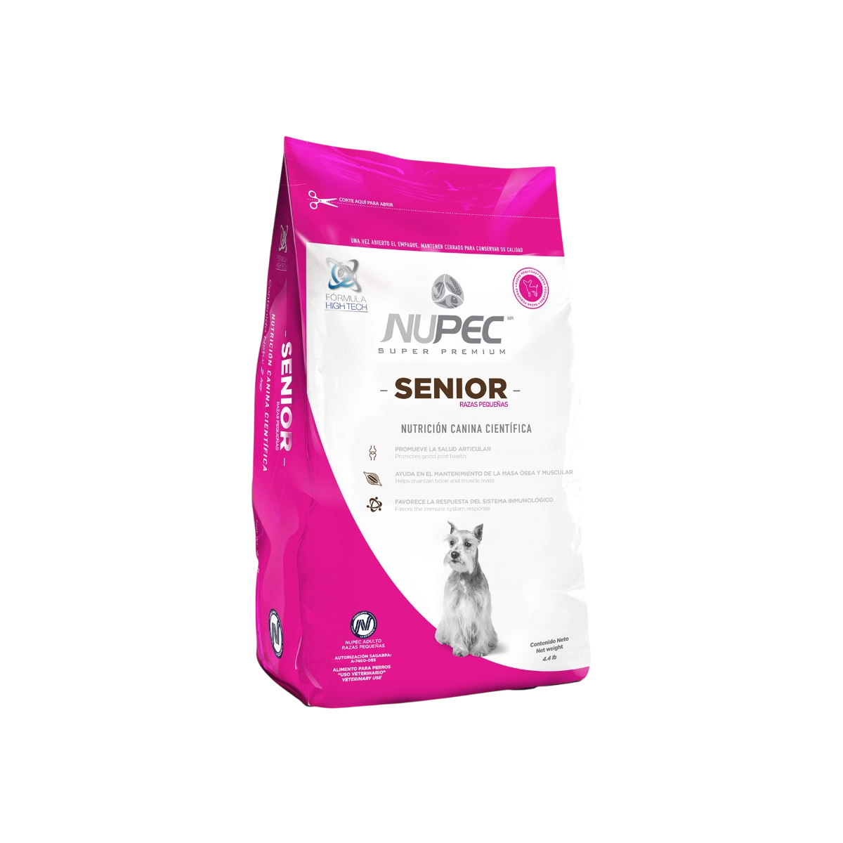 Nupec Senior Razas Pequeñas - 8 KG
