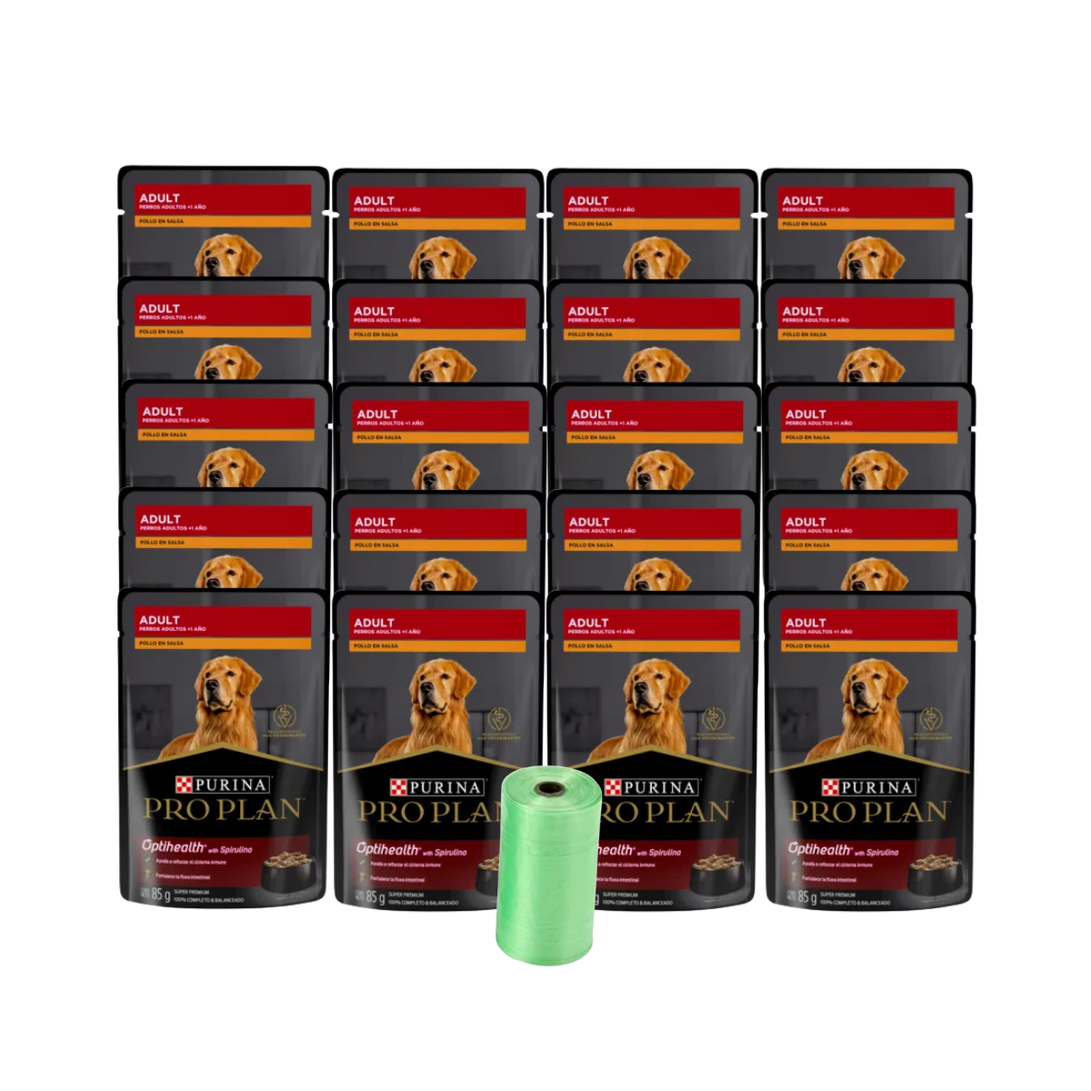 Pro plan pouch adulto sabor pollo - 20
