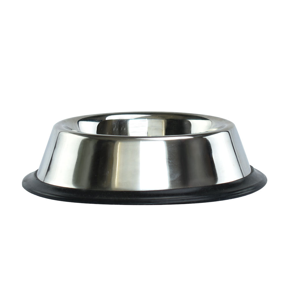 FANCY PETS - Plato De Acero Para Mascotas 227g (8 oz)