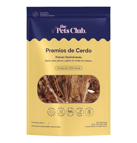 Premios Pulmón de Cerdo- 120 g