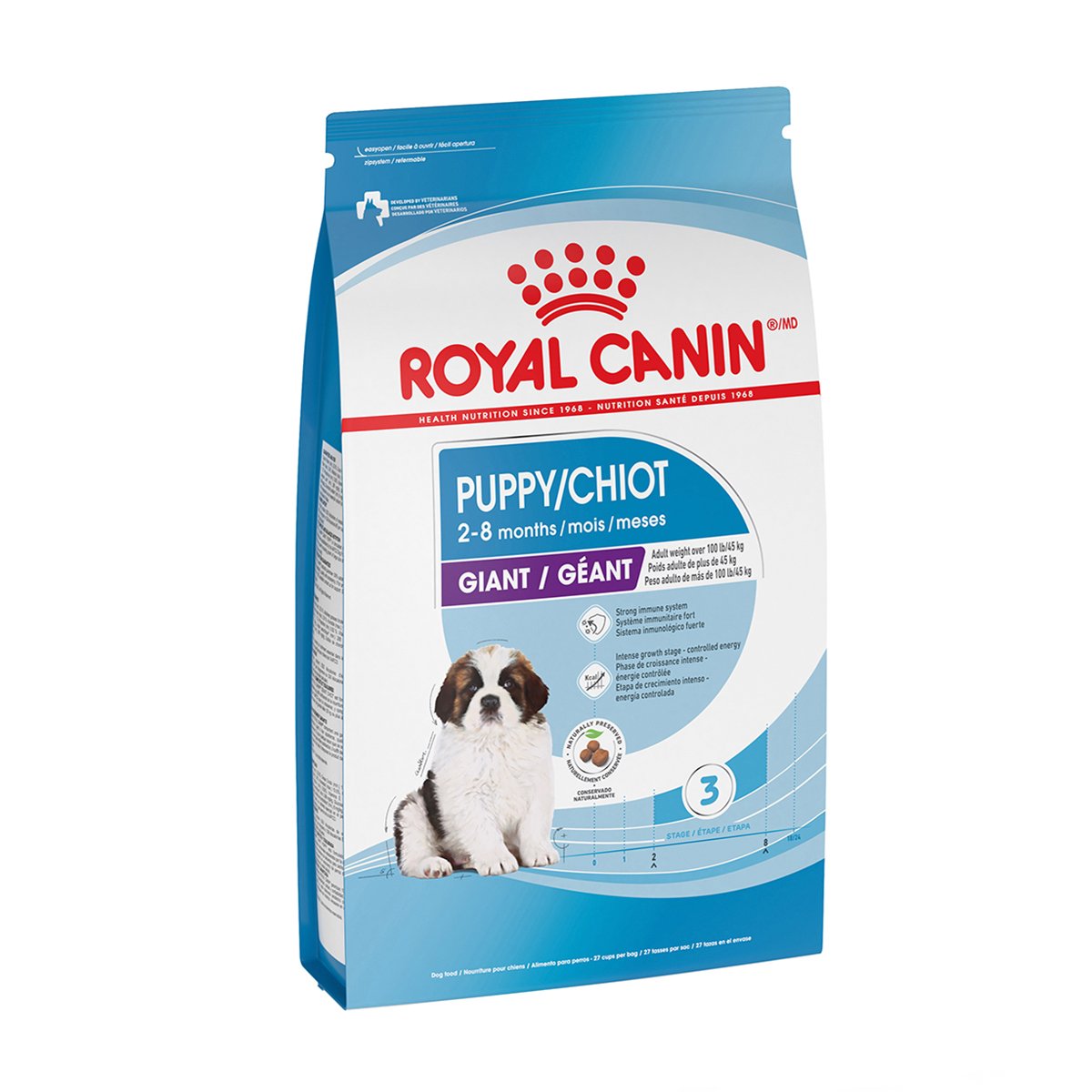 ROYAL CANIN - Alimento Seco Para Cachorro Razas Gigantes 13.6 Kg