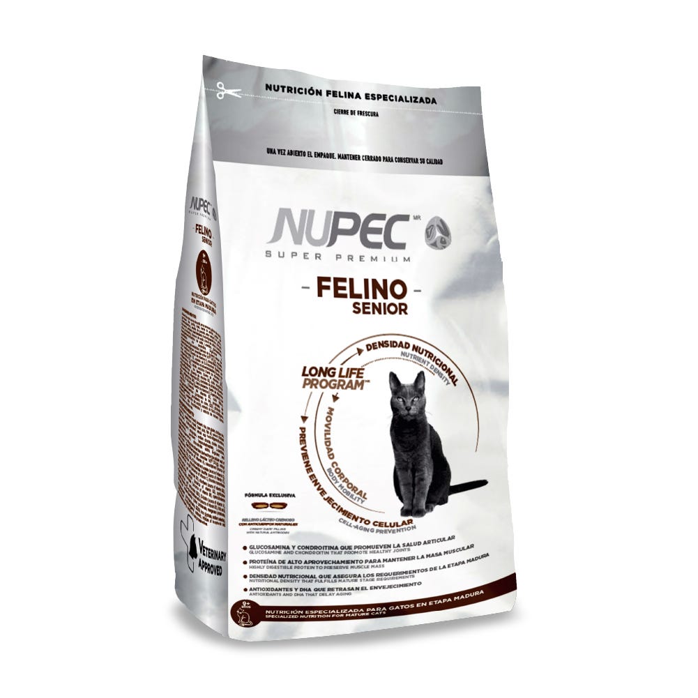 NUPEC - Alimento Seco Para Gato Senior 3 Kg