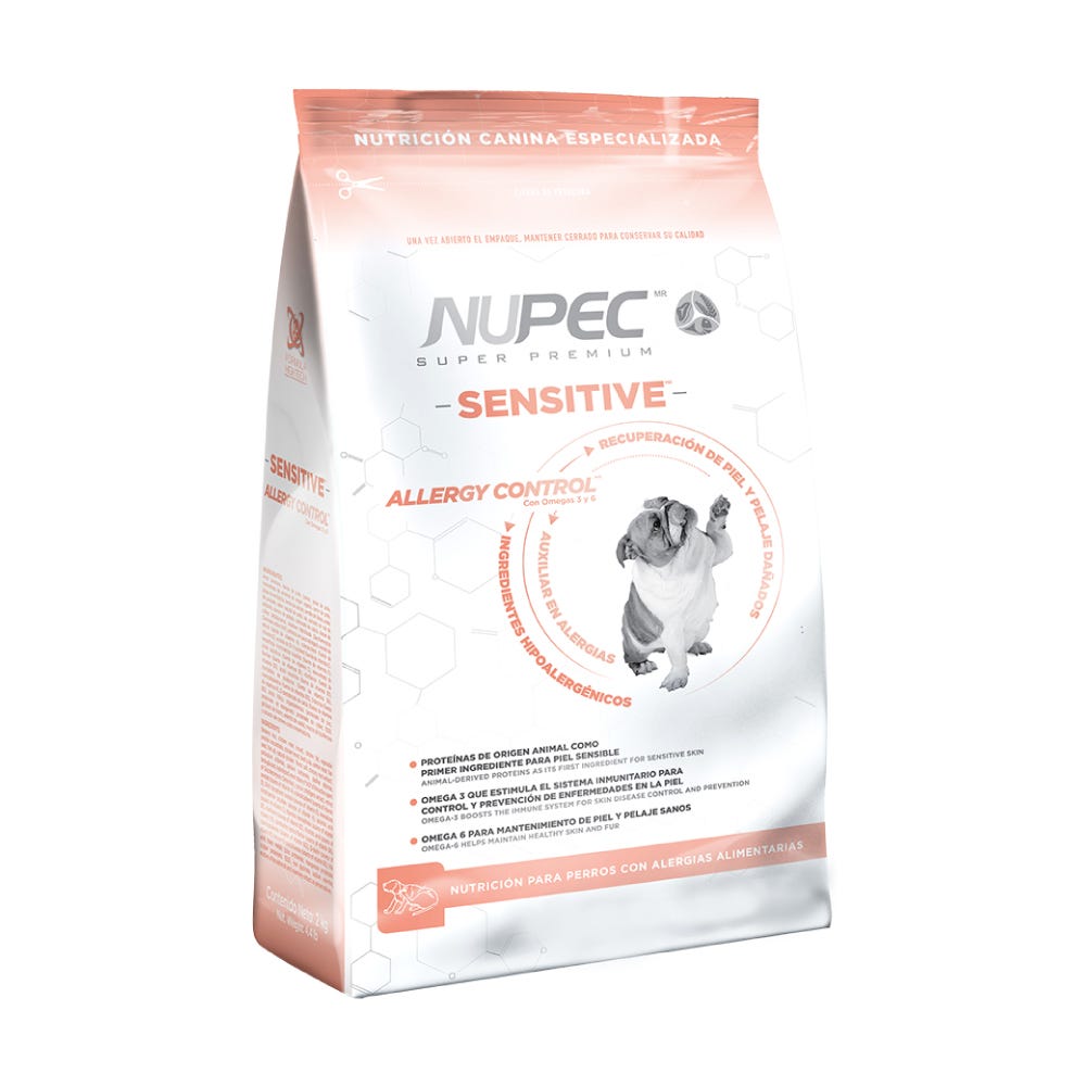 NUPEC - Sensitive Alimento Seco Para Perro Adulto Control de Alergias 2 Kg