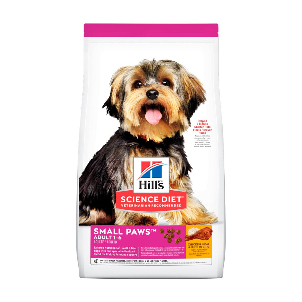 HILL'S SCIENCE DIET - Small Paws Alimento Seco Para Perro Adulto Mini 7 Kg