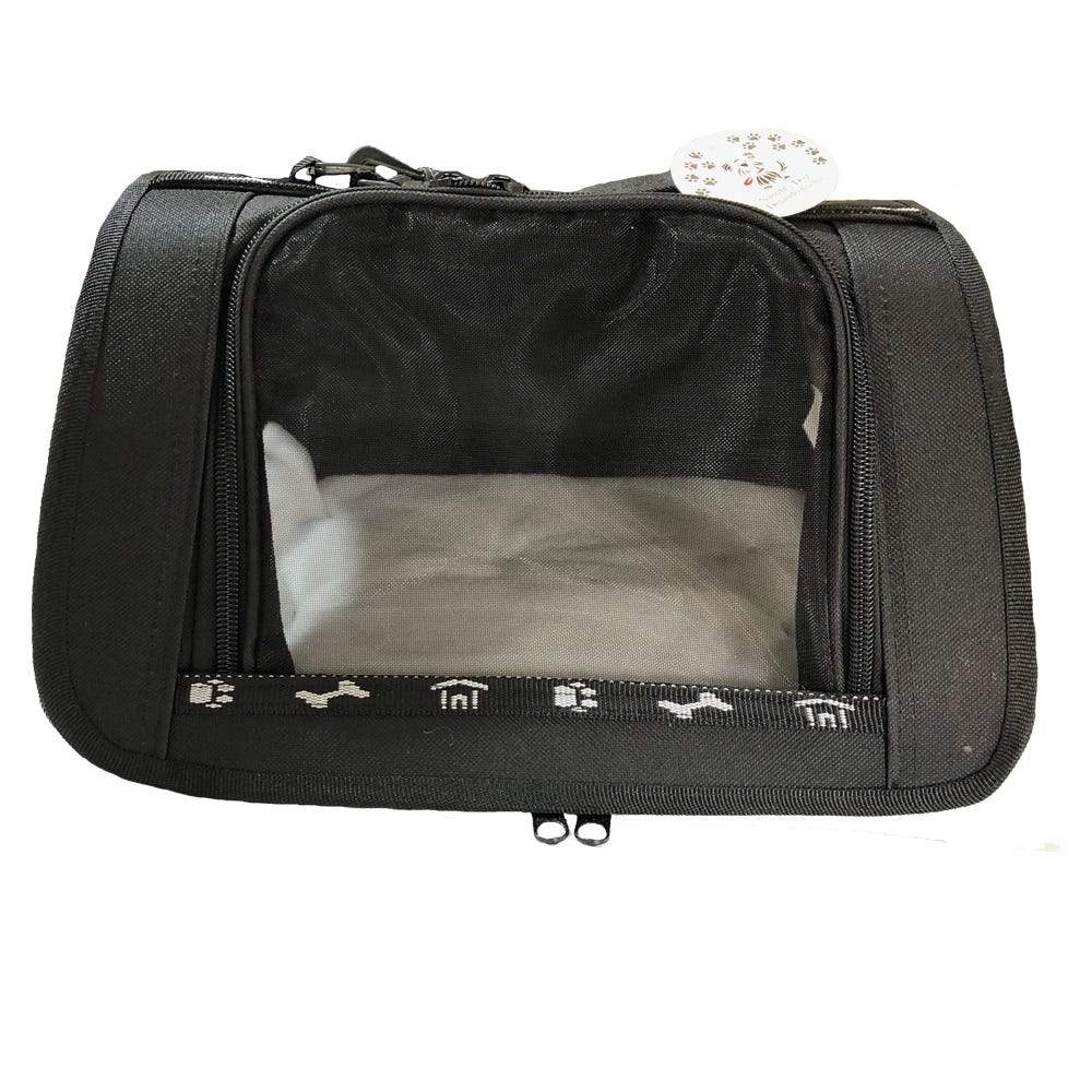 NAUGHTY DOG - Transportadora Mickey Negra Para Perro/Gato Gde