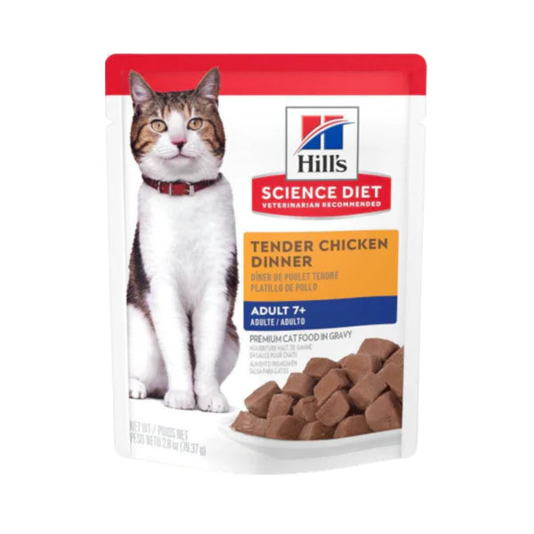 Hill's Science Diet Adult 7+ Pollo— Sobre 79.37g
