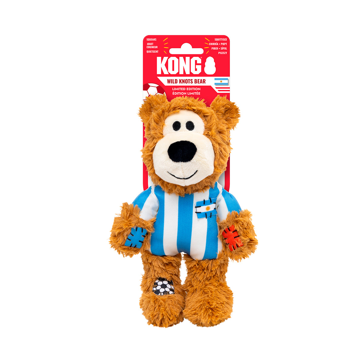 KONG Wild Knots Bear — Edición Mundial· Peluche con Esqueleto de Cuerda - Image 3