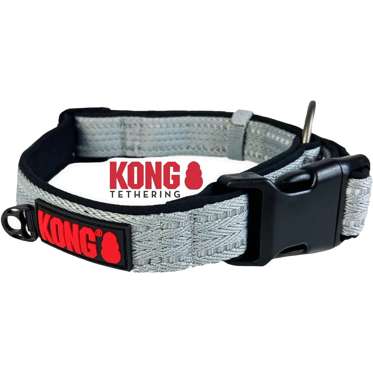 Kong Collar Mediano Gris