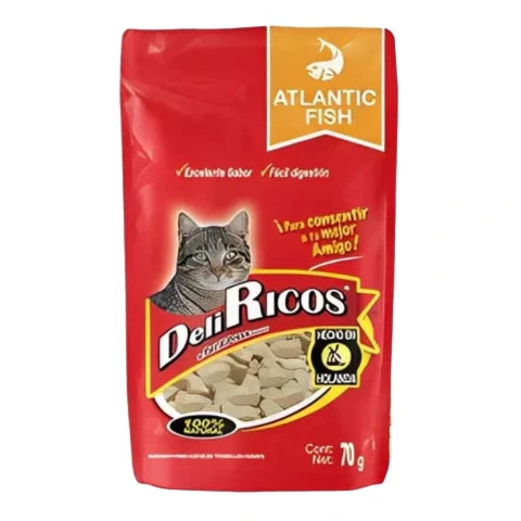 DeliRicos Snacks Atlantic Fish — 70 g