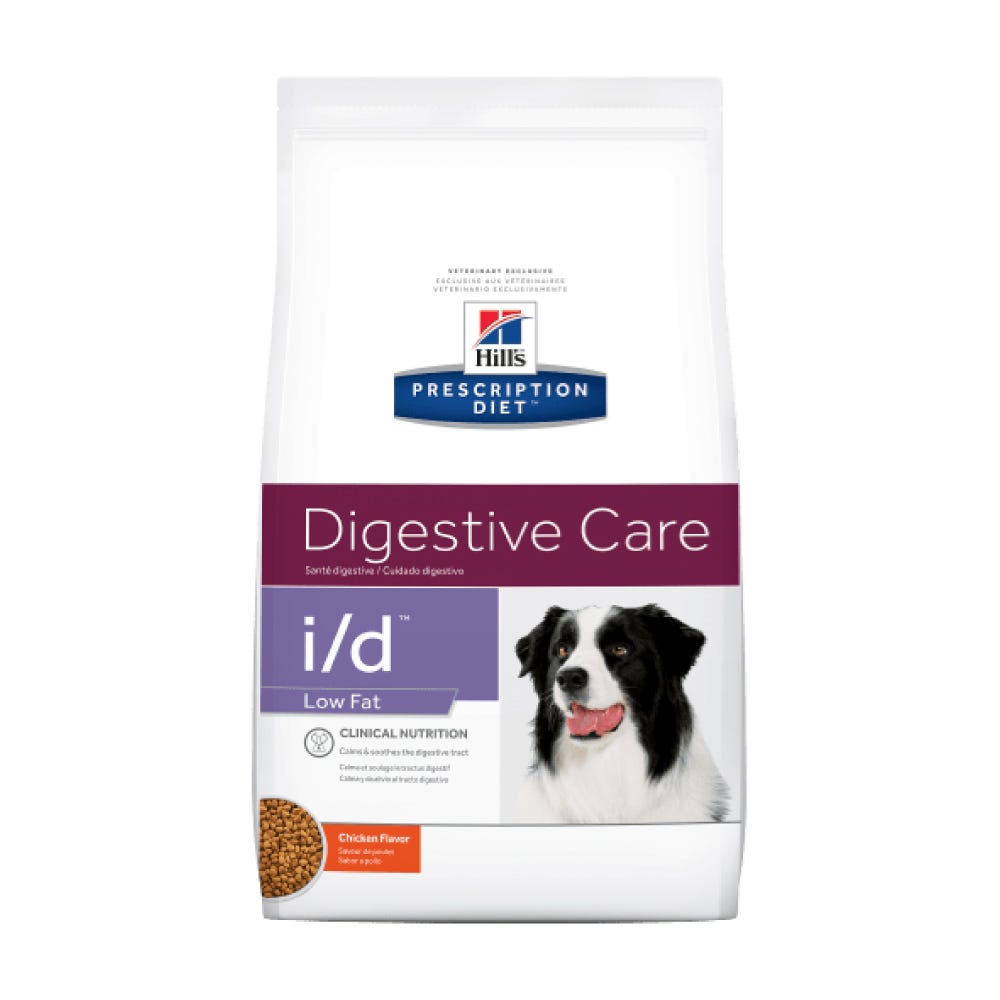 HILL'S PRESCRIPTION DIET - Digestive Care Alimento Seco Para Perro Adulto i/d Low Fat Problemas Digestivos 3.85 Kg