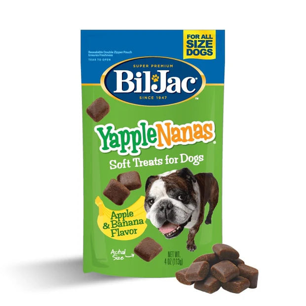 BILJAC - Premios Para Perro Manzana y Plátano 113 g