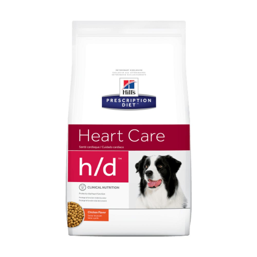 HILL'S PRESCRIPTION DIET - Heart Care Alimento Seco Para Perro Adulto Problemas Del Corazon h/d 7.98 Kg