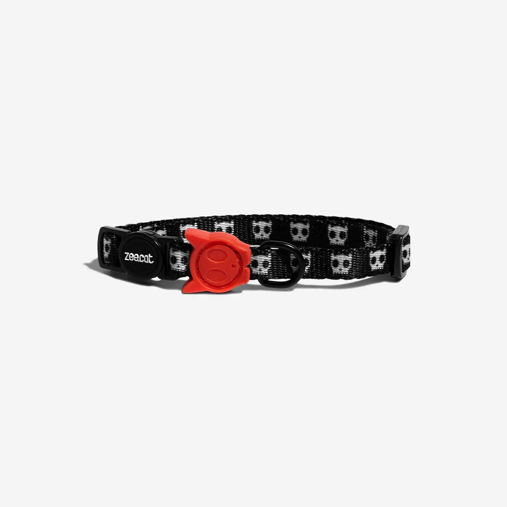 Zee.Cat Collar Skull