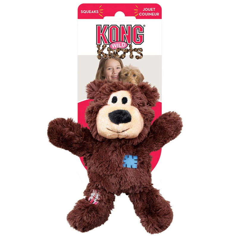 KONG Wild Knots Bear S/M — Peluche para Perro