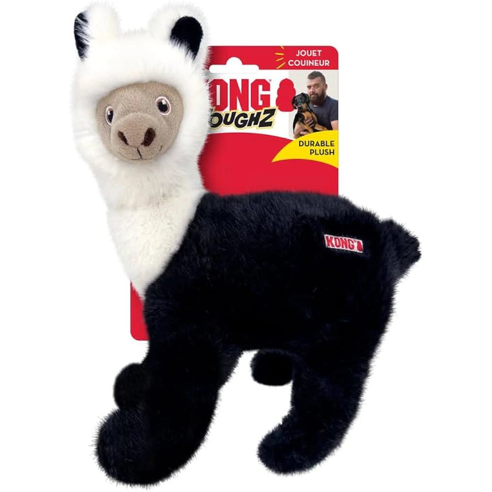 KONG Toughz Llama — Peluche Reforzado · Juguete Resistente con Sonido