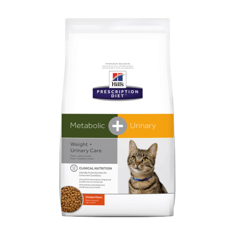 HILL'S PRESCRIPTION DIET - Metabolic + Urinary Alimento Seco Para Gato Adulto 2.88 Kg