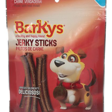 BARKYS - Premios Jerky Palitos Para Perro Sabor Carne 100 g