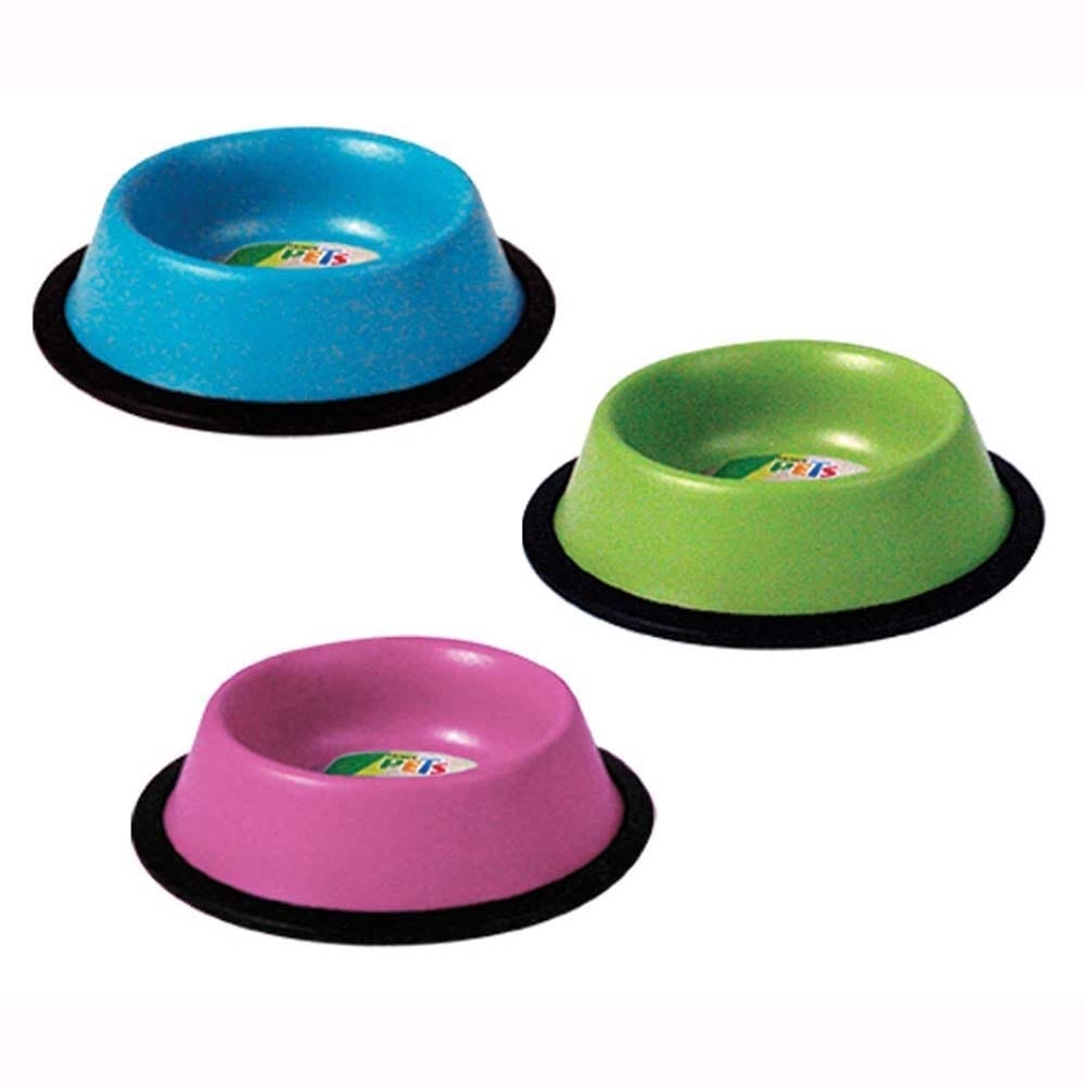 FANCY PETS - Plato De Comida Para Mascotas Varios Colores 24 Oz