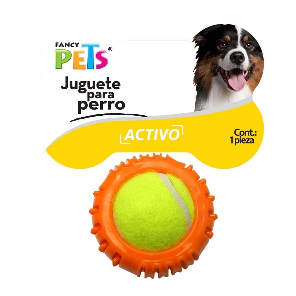 FANCY PETS - Juguete con Pelota De Tenis Para Perro