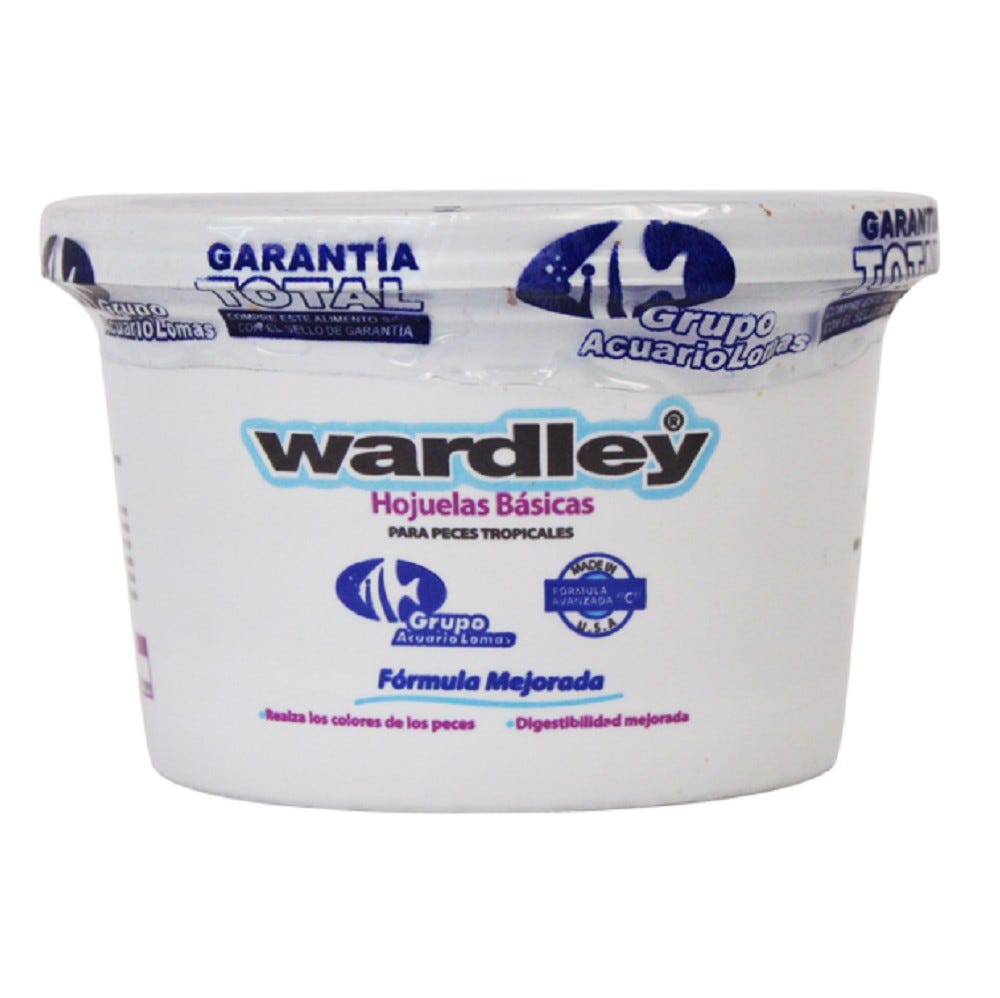 GRUPO LOMAS - Alimento Para Peces Tropicales Wardley Hojuelas Básicas 100 g