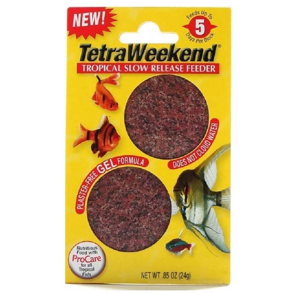 TETRA - TetraWeekend Alimento En Gel Para Peces 24 g