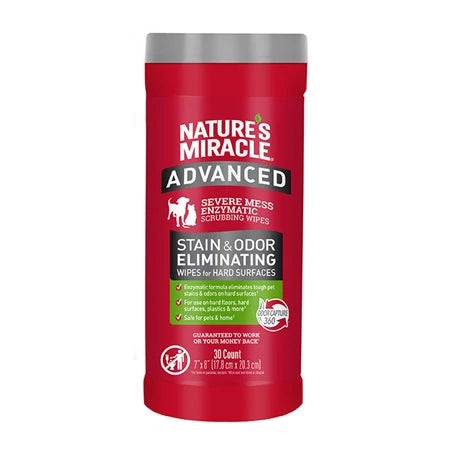 Nature's Miracle Advanced Toallitas — 30 unidades