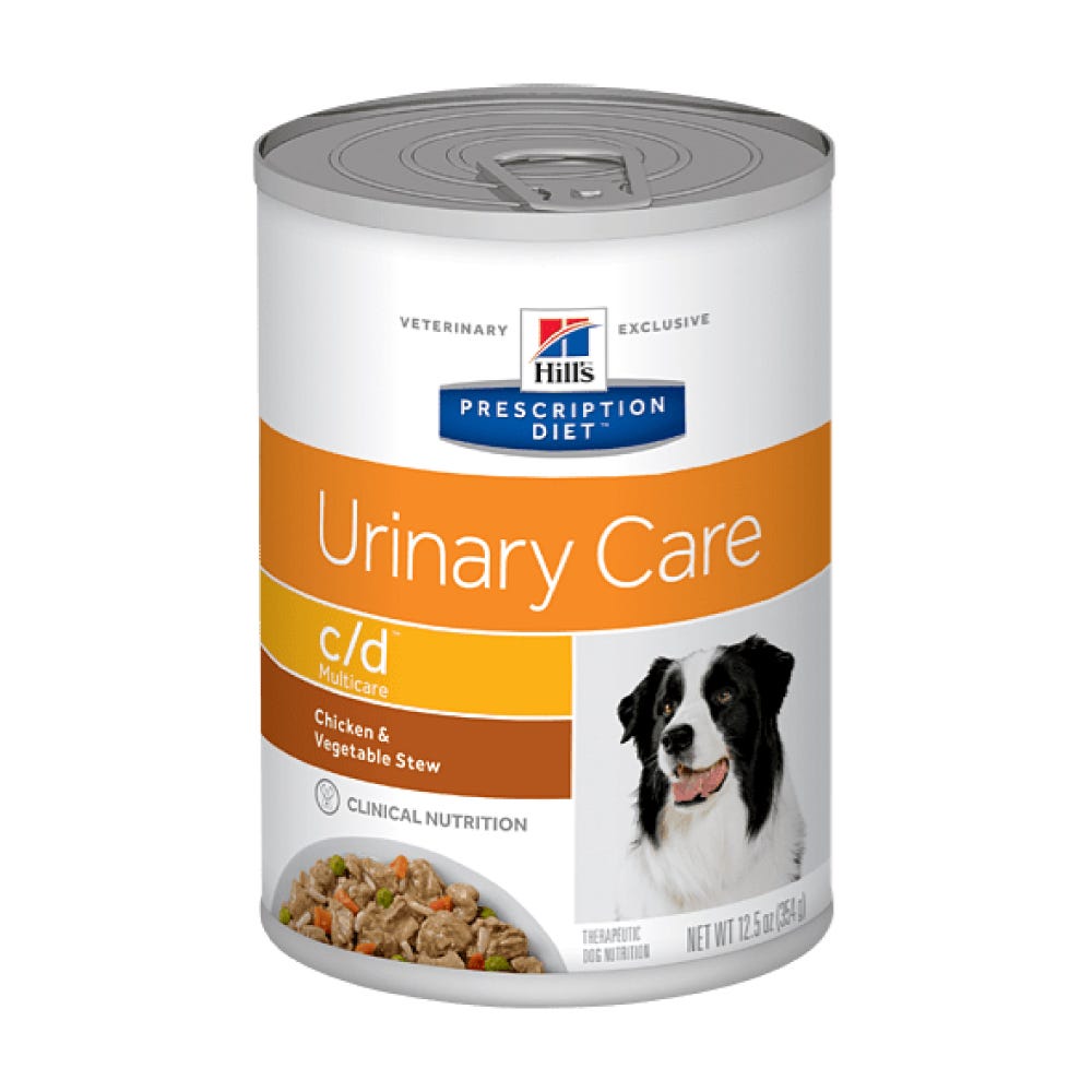 HILL'S PRESCRIPTION DIET - Urinary Care Alimento Húmedo En Lata Para Perro Adulto Problemas Urinarios c/d 350 g