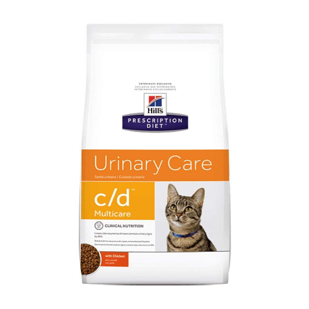 HILL'S PRESCRIPTION DIET - Urinary Care Alimento Seco Para Gato Adulto Problemas Urinarios c/d 3.85 Kg