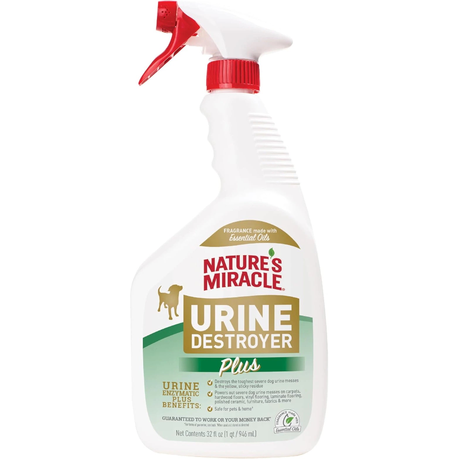 NATURES MIRACLE - Spray Destructor De Orina Para Perro 946 ml