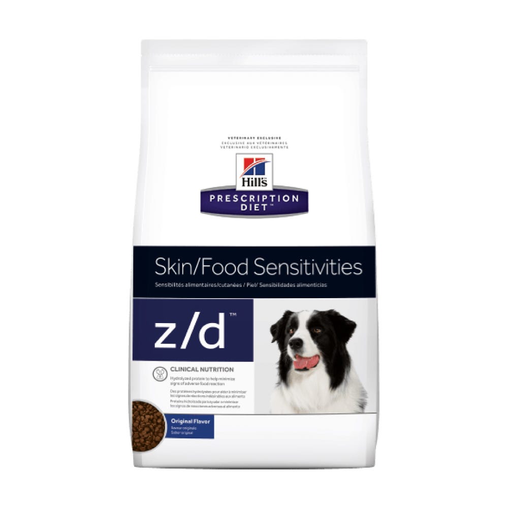 HILL'S PRESCRIPTION DIET - Skin/Food Sensitivities Alimento Seco Para Perro Adulto Problemas De Alergias z/d 3.60 Kg