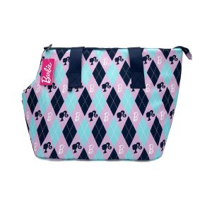 BARBIE - Bolsa Transportadora Para Perro y Gato Diseño Rombos