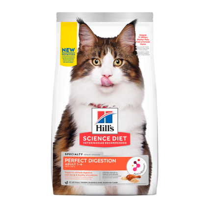 HILL'S SCIENCE DIET - Perfect Digestion Alimento Seco Para Gato 1.60 Kg