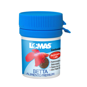 GRUPO LOMAS - Alimento Para Peces Betta Pellet 8 g