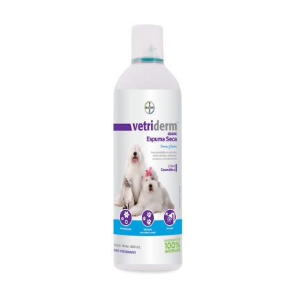 VETRIDERM - Essec Espuma Seca Para Perros y Gatos 400 ml